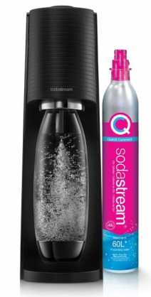 Sodastream Terra Saturator + 2 bottles + gas Juodas | SodaStream