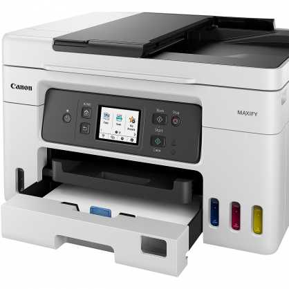 Spausdintuvas rašalinis Canon MAXIFY GX4050 MFP Spalv. refillable A4 350lap 33.6Kbps USB2.0 LAN WiFi