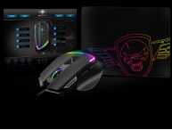 Spirit Of Gamer Pro Series Pelė žaidimams PRO-M3 RGB + Pelė kilimėlis Juodas