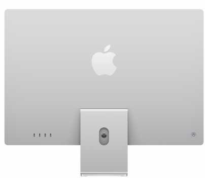 Stacionarus kompiuteris iMac 24 colių 4,5K tinklainė, Apple M4 10C CPU, 10C GPU/16GB/256GB SSD/Sidabrinis/RUS