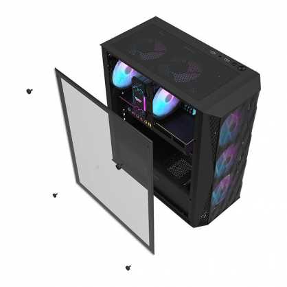 Stacionarus kompiuteris Mdata Gaming Ryzen 5 5600X 16GB 1TB SSD RTX 4060 NoOS