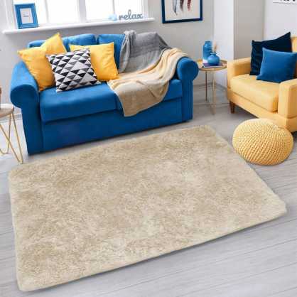 Strado Dywan Shaggy 60x120 CreamBeige (Kremas)