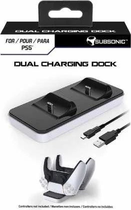 „Subsonic“ dvigubas įkrovimo dokas, skirtas PS5
