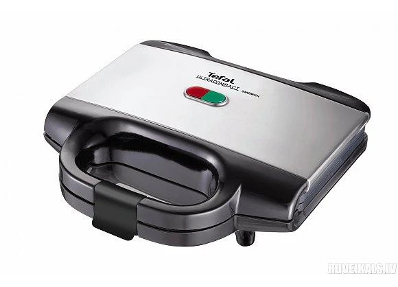 Sumuštinių keptuvas Tefal Ultracompact sumuštinių keptuvė 700 W Juoda, Nerūdijančiojo plieno