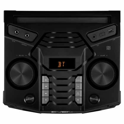 Garsiakalbis SVEN PS-1500, juodas (500W, Bluetooth, FM, USB, LED ekranas, kintamosios srovės maitinimas)