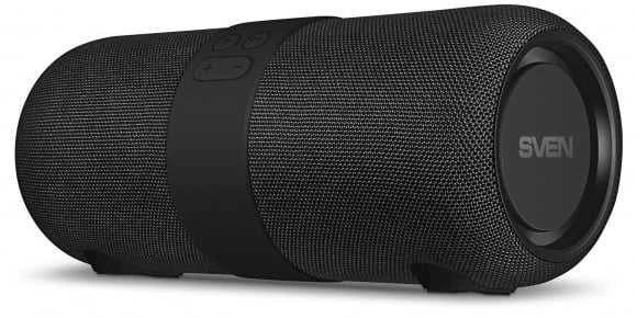 Speaker SVEN PS-340, juodas (24W, Atsparus vandeniui (IPx6), TWS, Bluetooth, FM, USB, 3600mA*h)