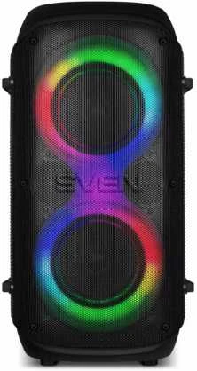 Garsiakalbis SVEN PS-800, juodas (100W, TWS, Bluetooth, FM, USB, Micro SD, LED ekranas, 4400mA*h)