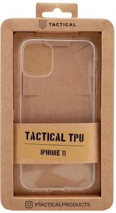 Dėklas Tactical Taktinis TPU dangtelis, skirtas Apple iPhone 11, skaidrus
