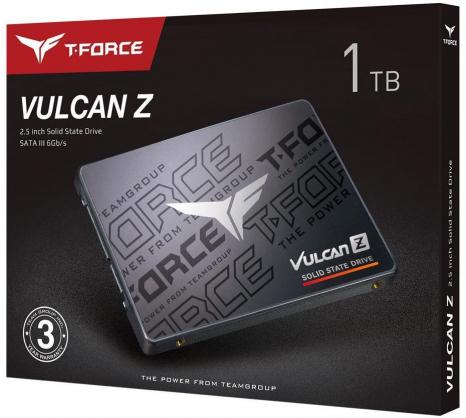 Team Group VULCAN Z 1 TB, SSD - juodas/pilka, SATA 6 Gb/s, 2,5