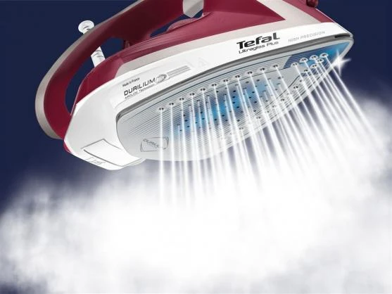 TEFAL | FV6810E0 Ultragliss Plus | Garų lygintuvas | 2800 W | Vanduo tank capacity 270 ml | Continuous steam 50 g/min | Steam boost performance 250 g/min | Raudona/Baltas