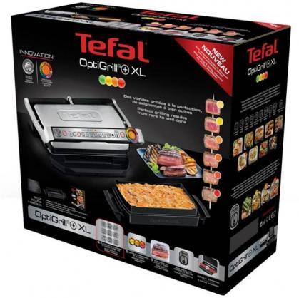 Elektrinė kepsninė Tefal OptiGrill+ Snacking & Baking XL
