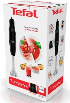 Tefal Turbomix HB1218 trintuvas 0,8 L Panardinamas maišytuvas Juoda 350 W