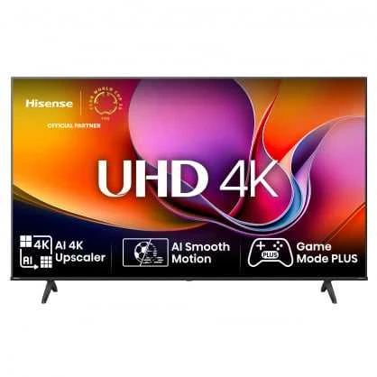 „Hisense UHD“ išmanusis televizorius | 55A6Q | 55" | Išmanusis televizorius | VIDAA OS | UHD | Juodas