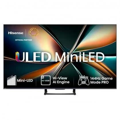 Televizorius Hisense ULED MiniLED Smart TV 4K | 55U7Q | 55 | Smart TV | UHD | Juodas