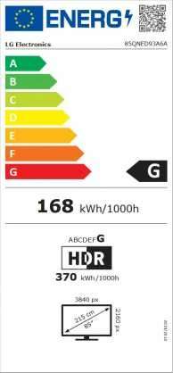 Televizorius LG QNED evo AI 85QNED93A6A 2.16 m (85") 4K Ultra HD Smart TV Wi-Fi Juodas