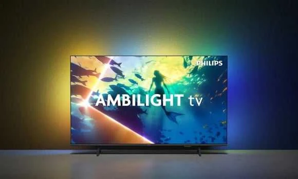 Televizorius Philips 43PUS8010/12 | 43 | Smart TV | TITAN OS | UHD | Juodas