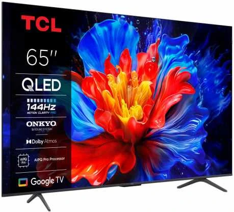 TCL P8K 65P8K televizorius 165,1 cm (65") 4K „Ultra HD“ išmanusis televizorius „Wi-Fi“ metalinis 350 cd/m²