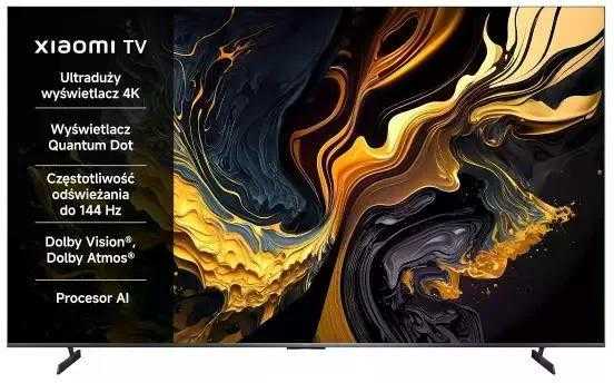 Televizorius Xiaomi | TV | Max 2025 | 100 | Smart TV | Google TV | UHD | Pilkas