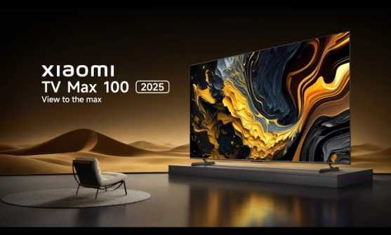 Televizorius Xiaomi | TV | Max 2025 | 100 | Smart TV | Google TV | UHD | Pilkas