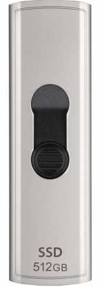 Kietasis diskas Transcend Išorinis SSD 512 GB ESD320A - USB 10 GB/s, A tipo