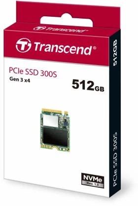 TRANSCEND 512GB M.2 2230 SSD PCIe Gen3x4 NVMe 3D TLC DRAM-less