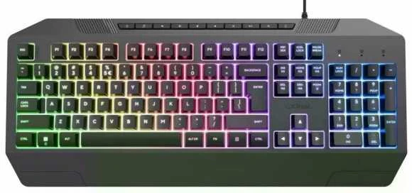 TRUST GXT 836 EVOCX membraninė klaviatūra