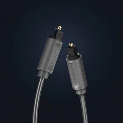 UGREEN AV122 Toslink audio optinis kabelis 1.5m - Juodas