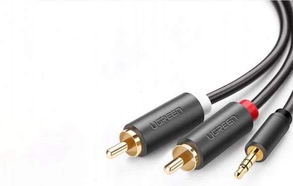 UGREEN AV102 kabelis 2x RCA (Cinch) - 3,5mm 2m