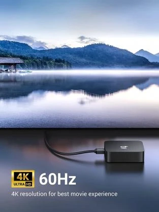 UGREEN HD103 kabelis HDMI - HDMI kampinis, 4K, 2 m (juodas)