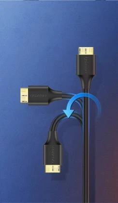 UGREEN US130 USB 3.0 - micro USB 3.0 laidas 2m