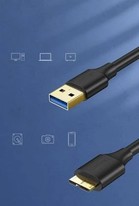 UGREEN US130 USB 3.0 - micro USB 3.0 laidas 2m