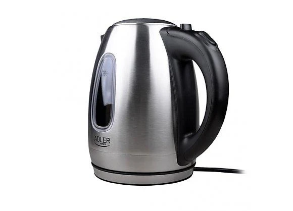 Adler | Virdulys | AD 1223 | Standard | 2200 W | 1.7 L | Nerūdijantis plienas | 360° rotational base | Nerūdijantis plienas
