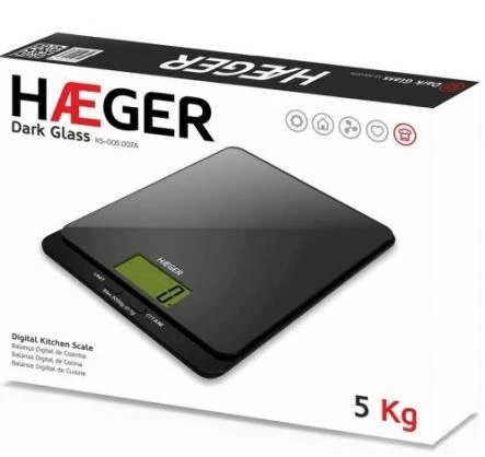Virtuvinės svarstyklės Haeger KS-005.007A