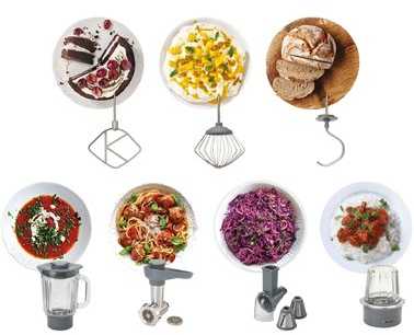 KENWOOD virtuvinis kombainas KHC29A.R0SI, 1000W
