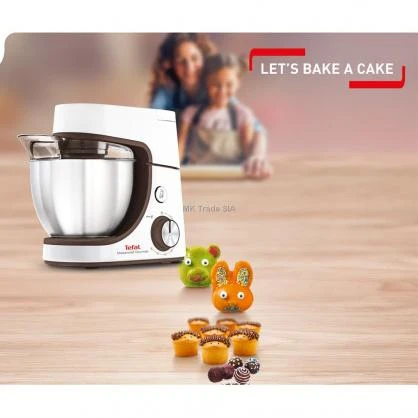TEFAL | Masterchef Gourmet virtuvinis kombainas | QB51K138 | 1100 W | Greičių skaičius 8 | Bowl capacity 4.6 L | Baltas