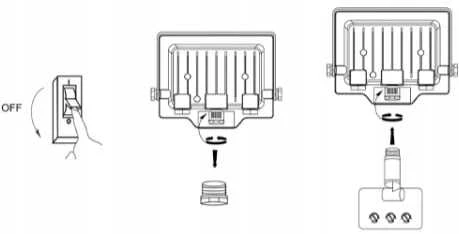 Visional LED Prožektors 50W Neitrālā Balta 5500lm 4000K IP65 SMD2835 12xLED PF>0.9 EEI:E