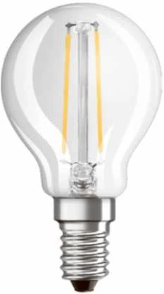 Visional G45 LED Filamentu Spuldze E14 4W 3000K 520lm Caurspīdīga Stikla 220–240V RA>80
