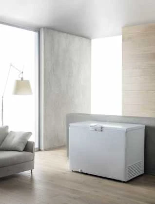 Laisvai pastatoma šaldymo dėžė Whirlpool lWHM39112, spalva: balta