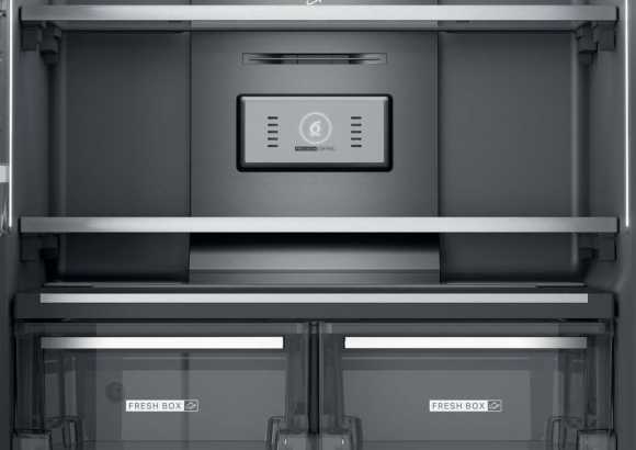 Whirlpool Šaldytuvas | WQ9I FO2BX EF | Energy efficiency class E | Free standing | Side by side | Height 187.6 cm | No Frost system | Šaldytuvas net capacity 355 L | Šaldiklis net capacity 237 L | Ekranas | 41 dB | Juodas