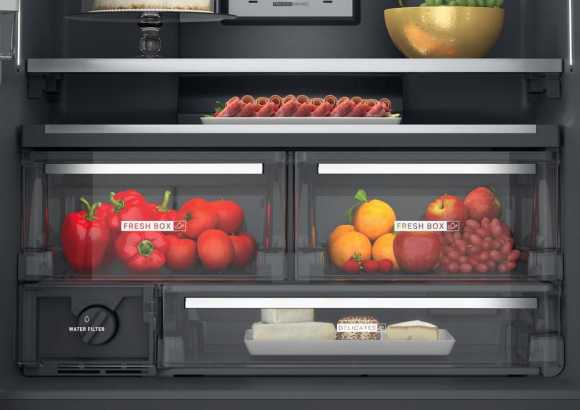 Whirlpool Šaldytuvas | WQ9I FO2BX EF | Energy efficiency class E | Free standing | Side by side | Height 187.6 cm | No Frost system | Šaldytuvas net capacity 355 L | Šaldiklis net capacity 237 L | Ekranas | 41 dB | Juodas