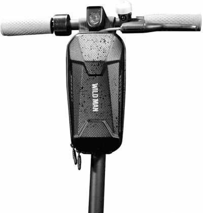 WILDMAN LES8 Plus scooter case/holder frame bag juodos spalvos
