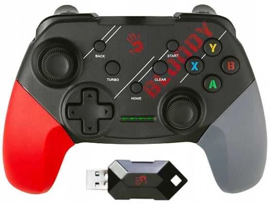 A4Tech Gamepad Bloody GPW50 Sports Raudona RF