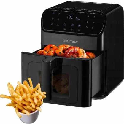 Karšto Oro Gruzdintuvė - Zelmer ZAF6500 6.5 L 1500 W Juoda