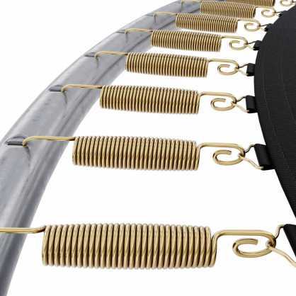 Zipro Jump Pro OUT batutas su išoriniu tinklu, 374 cm