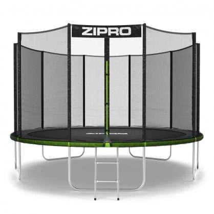 Zipro Jump Pro OUT batutas su išoriniu tinklu, 374 cm