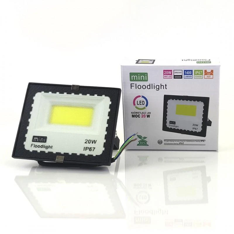 20w LED prožektorius 6500k mINI IP67