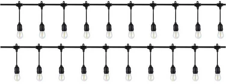 Iso Trade Gardlov Pakabinama sodo girlianda 5m 24V IP44