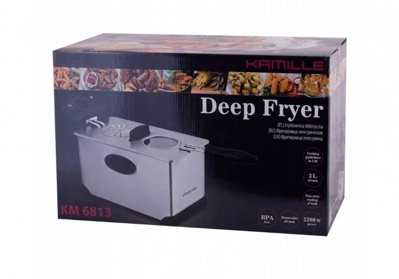 Galinga 2200W gruzdintuvė 3 L KAMILLE 6813