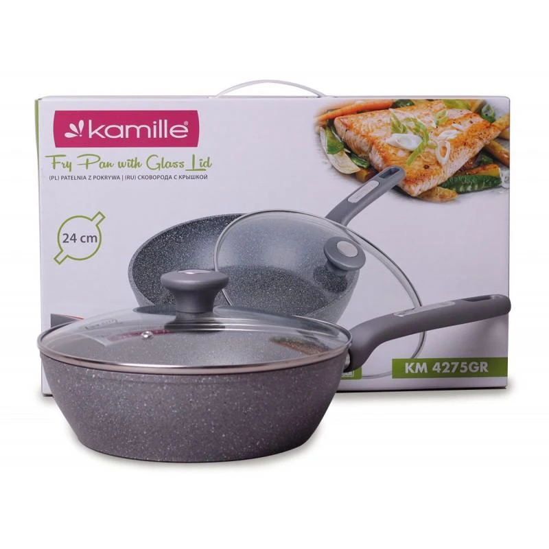 Keptuvė 24 cm KAMILLE 4275GR