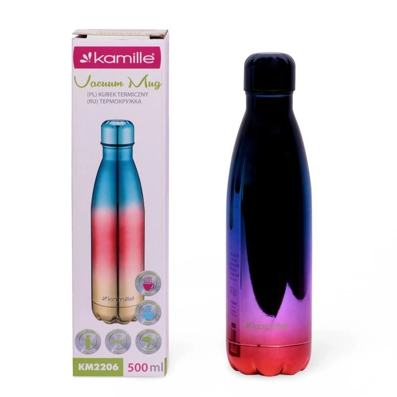 Gertuvė Riposo Termosas "Butelys" 500 ml KAMILLE 2206